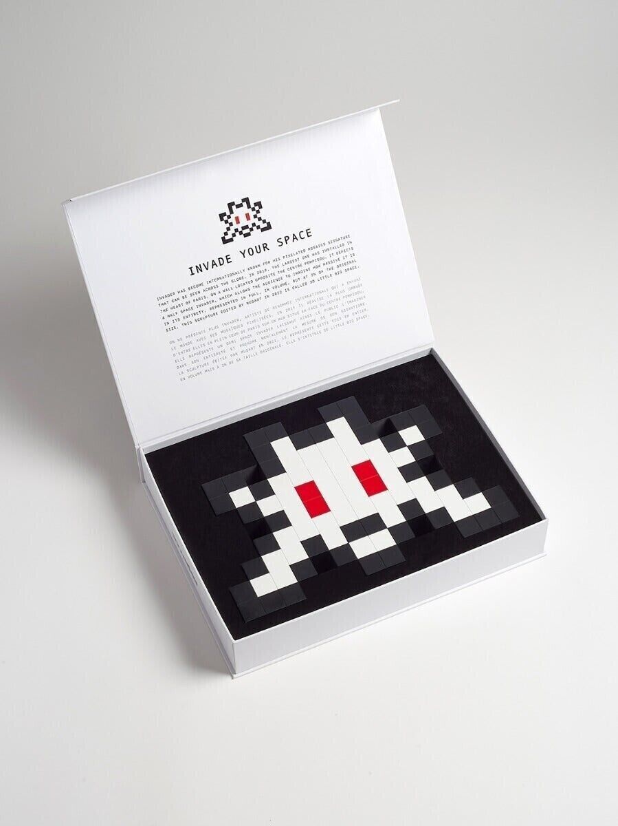 SPACE INVADER : Little big space - Sculpture originale