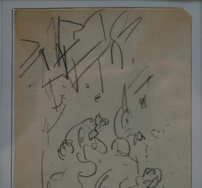 Louis VALTAT : Etudes de personnages - Dessin original signé