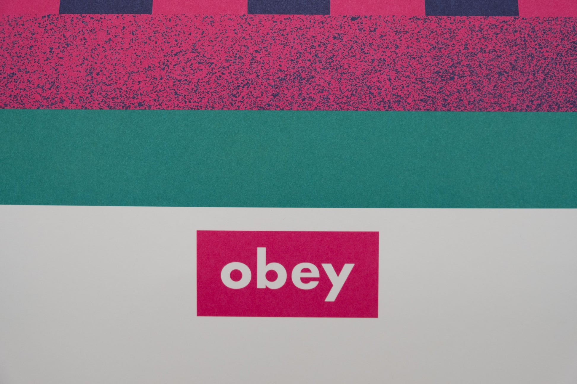 Shepard FAIREY (OBEY) Op-art icon Lithographie originale