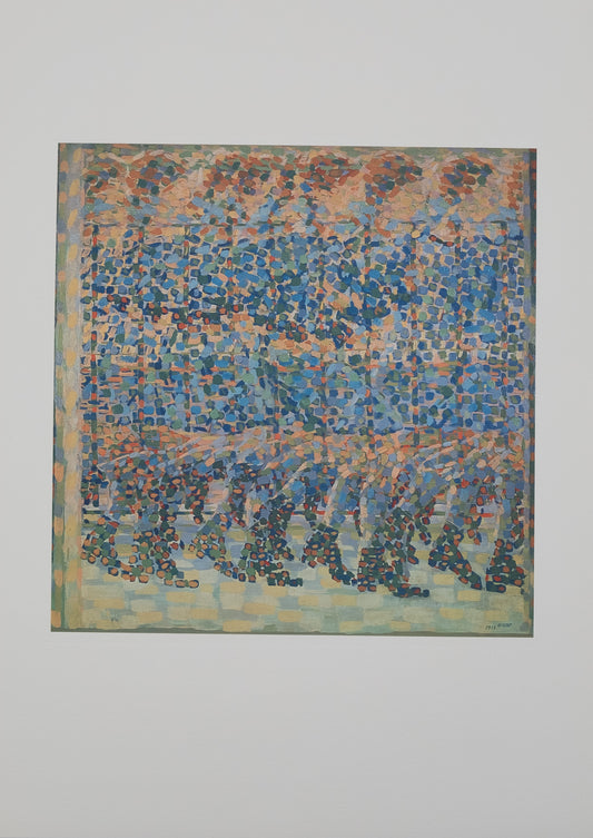 Giacomo BALLA : Petite fille courant sur le balcon- Lithographie signée
