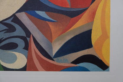 Giacomo BALLA : Composition abstraite - Lithographie signée