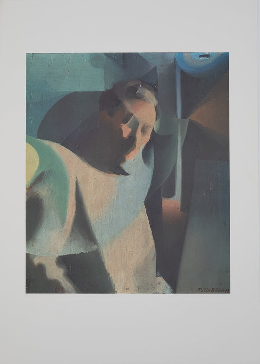 Giacomo BALLA : Etat d'esprit  - Lithographie signée