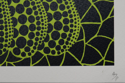 DEATH NYC : Kaws couple with Kusama's pumkin - Sérigraphie originale signée