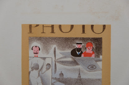 Lucien BOUCHER : Le photographe - Lithographie originale