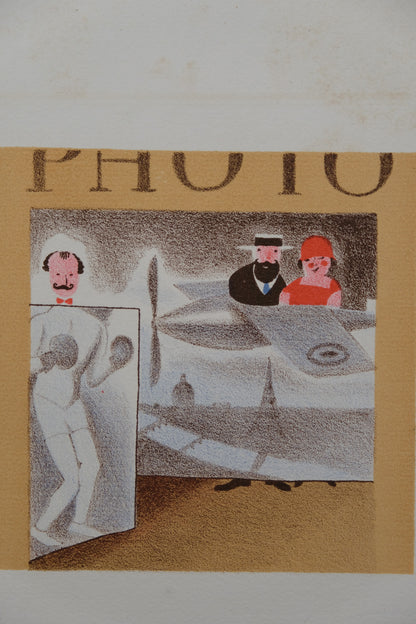 Lucien BOUCHER : Le photographe - Lithographie originale