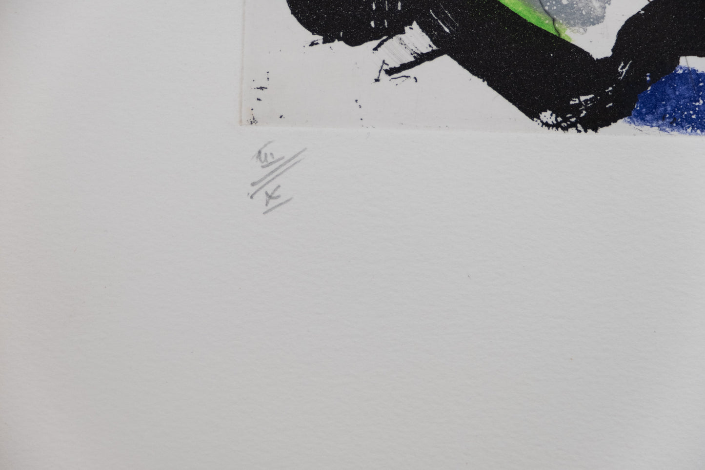 Jean MIOTTE : Composition abstraite D - Gravure originale signée