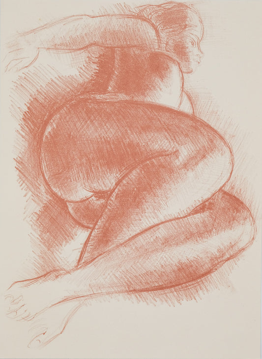 Antoniucci VOLTI : Nu allongé - Lithographie originale