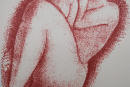 Antoniucci VOLTI : Femme au repos - Lithographie originale