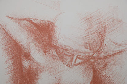 Antoniucci VOLTI : Nu au repos - Lithographie originale