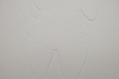 Antoniucci VOLTI : Femme nue debout - Gaufrage original