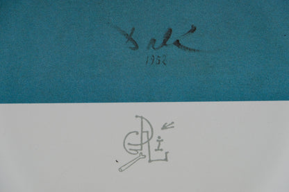 Salvador DALI : Galatea aux sphères - Lithographie signée