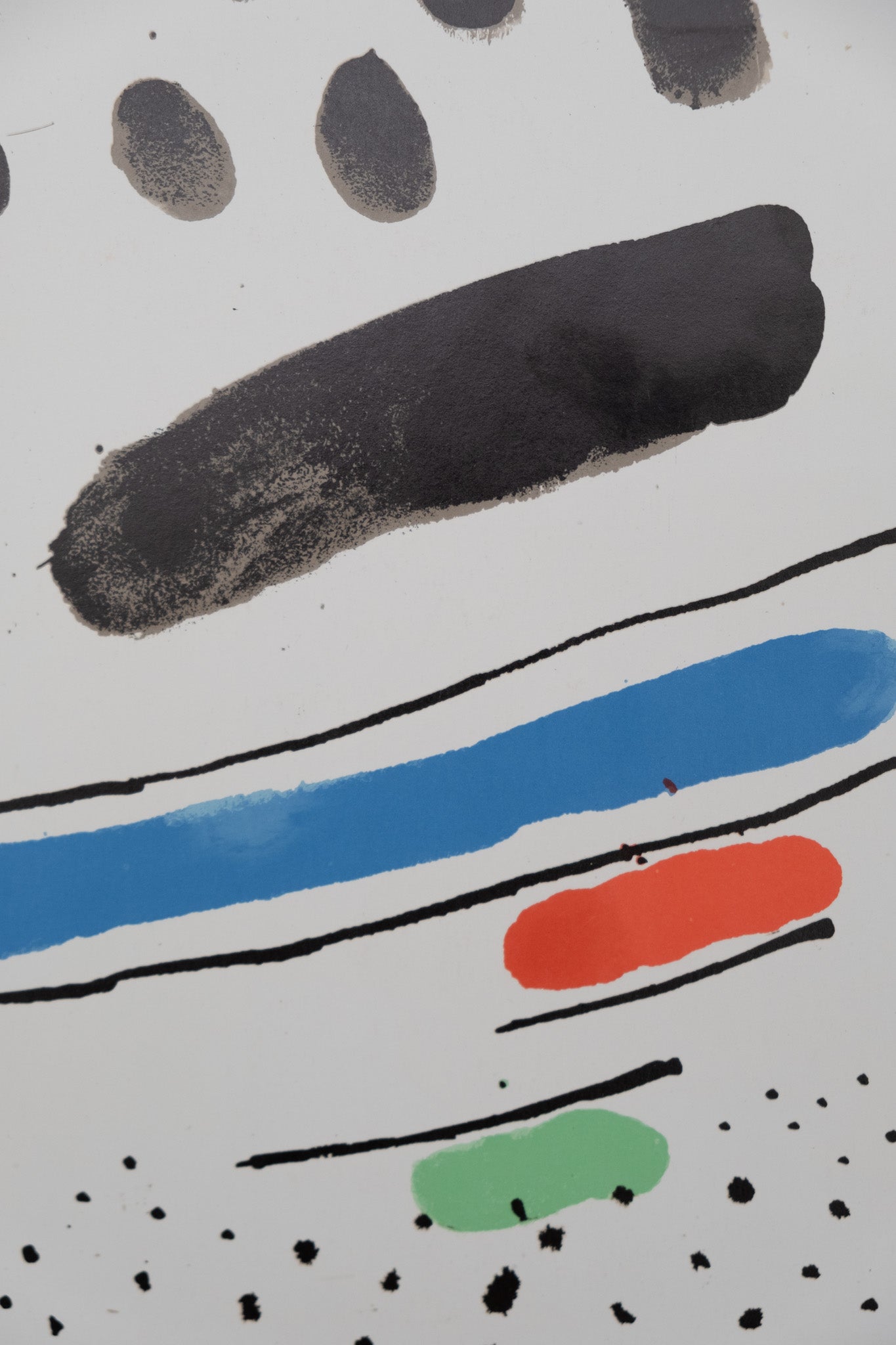 Joan MIRO : Tapis de Tarragona XVI - Lithographie en couleurs