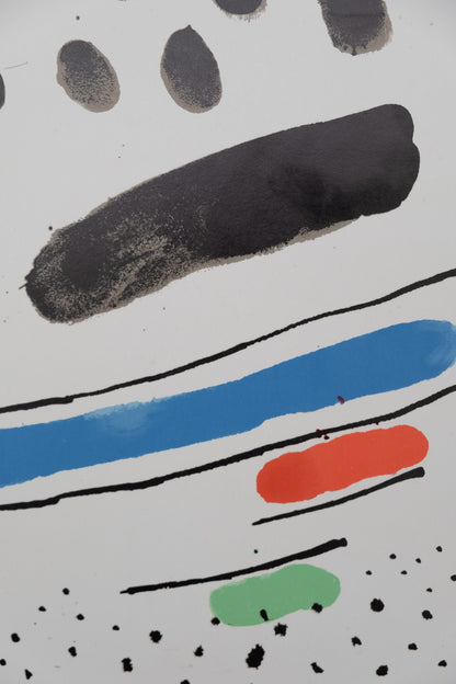 Joan MIRO : Tapis de Tarragona XVI - Lithographie en couleurs