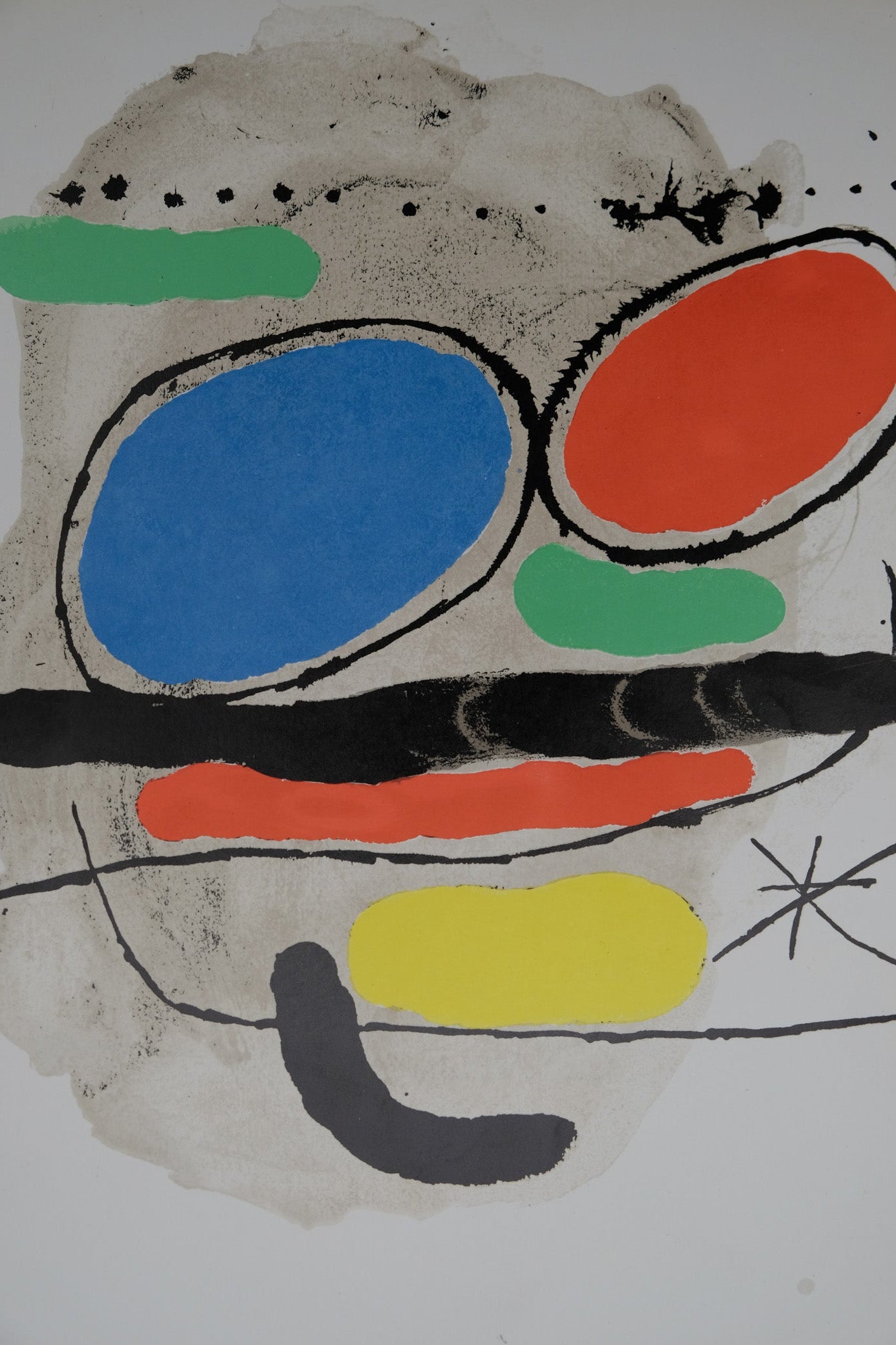 Joan MIRO : Tapis de Tarragona XV - Lithographie en couleurs