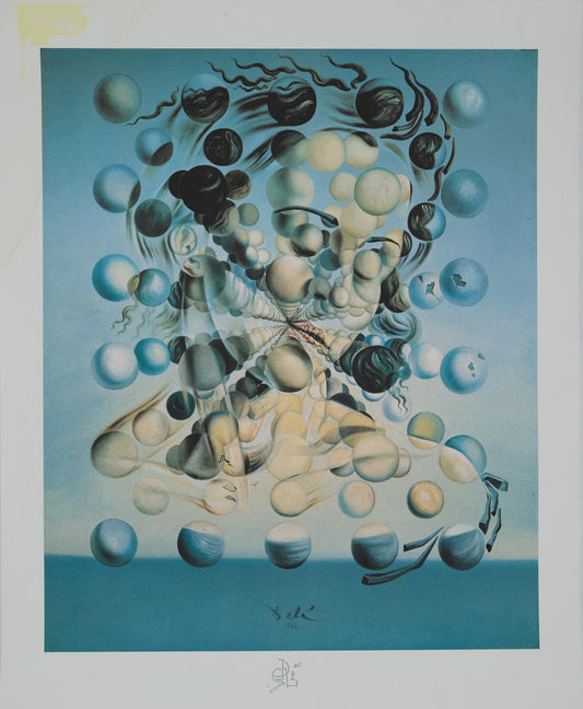 Salvador DALI : Galatea aux sphères - Lithographie signée
