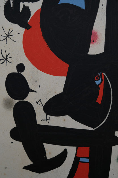 Joan MIRO : Galerie Jofa Kim  - Lithographie originale signée