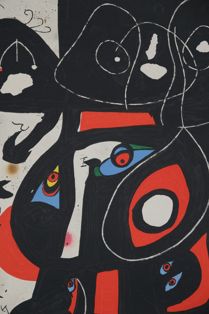 Joan MIRO : Galerie Jofa Kim  - Lithographie originale signée