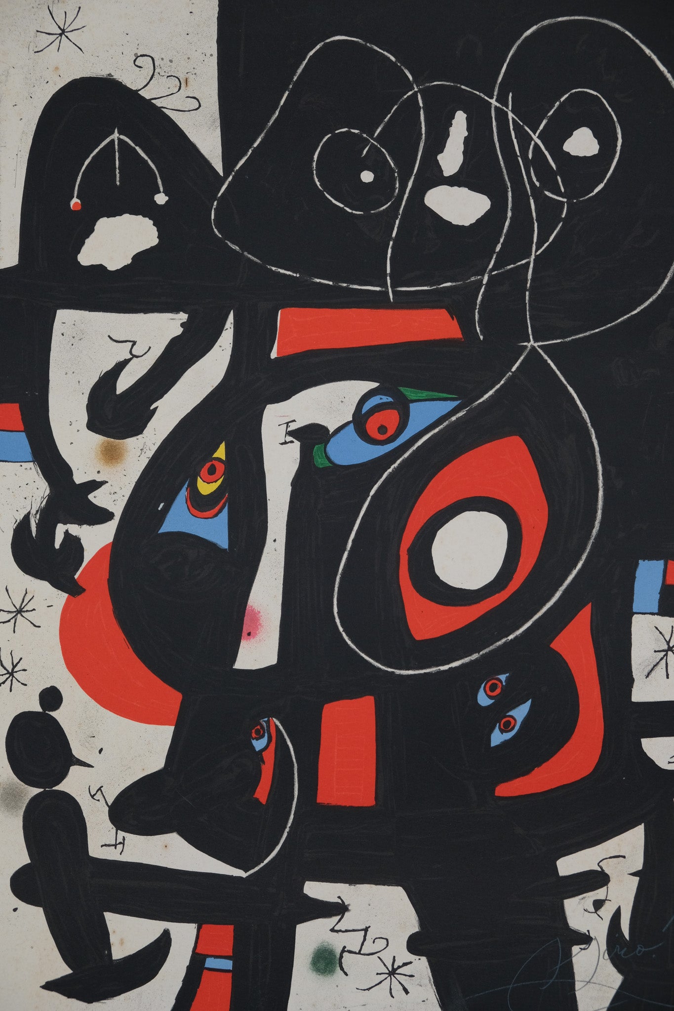Joan MIRO : Galerie Jofa Kim  - Lithographie originale signée