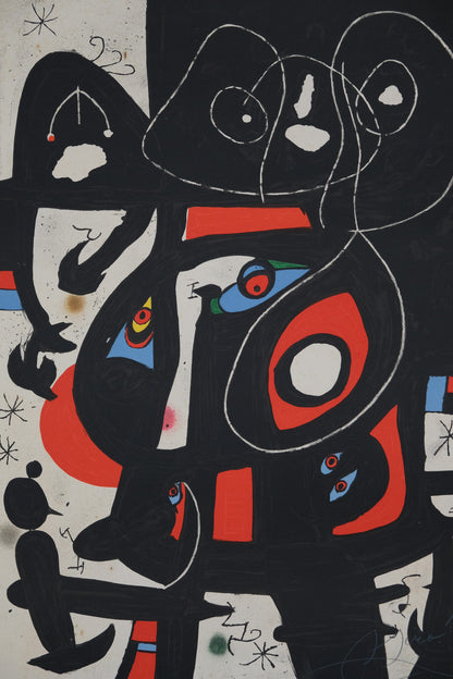 Joan MIRO : Galerie Jofa Kim  - Lithographie originale signée