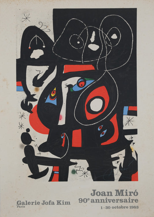 Joan MIRO : Galerie Jofa Kim  - Lithographie originale signée