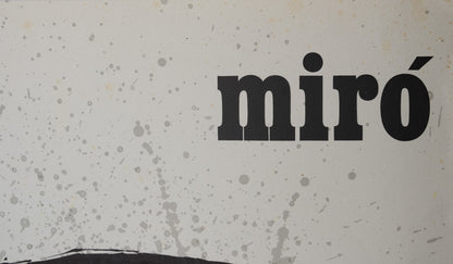 Joan MIRO : UNESCO Droits de l'homme  - Lithographie originale