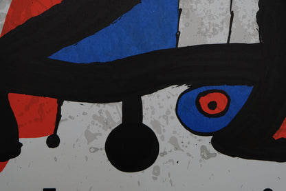 Joan MIRO : UNESCO Droits de l'homme  - Lithographie originale