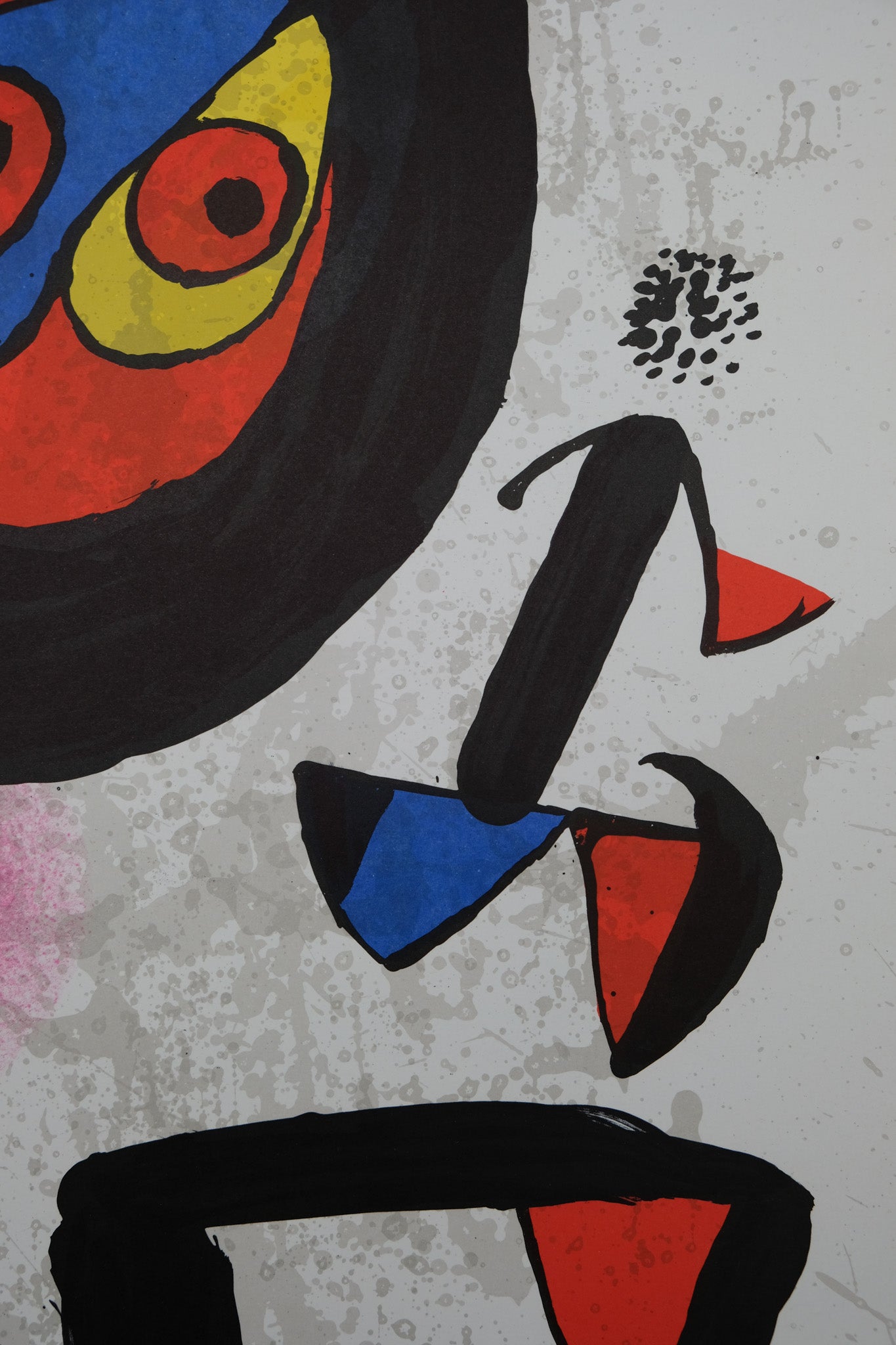 Joan MIRO : UNESCO Droits de l'homme  - Lithographie originale