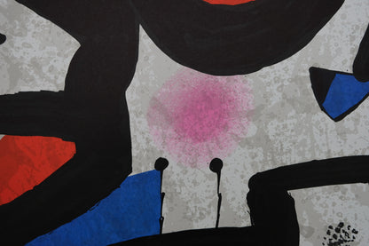 Joan MIRO : UNESCO Droits de l'homme  - Lithographie originale