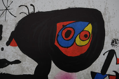 Joan MIRO : UNESCO Droits de l'homme  - Lithographie originale