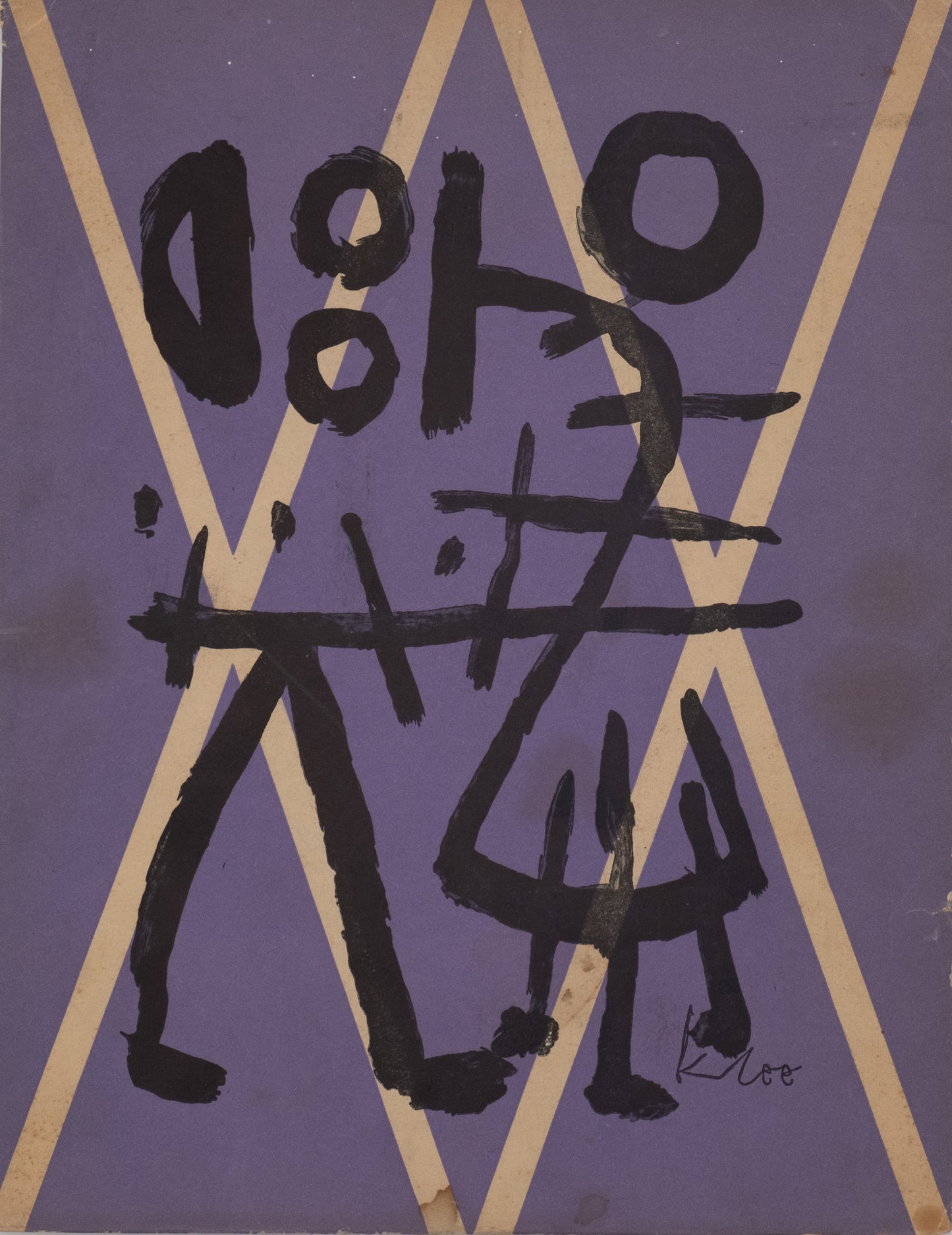 Paul KLEE  : Man and Women - Lithographie originale signée