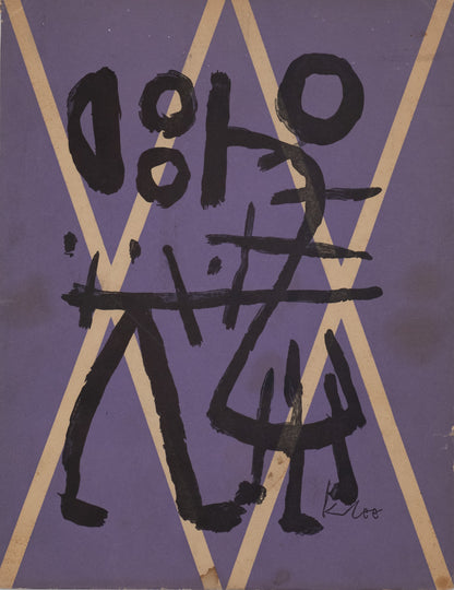 Paul KLEE  : Man and Women - Lithographie originale signée