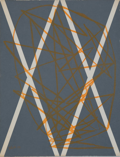 Emile GILIOLI : Graffiti - Lithographie originale