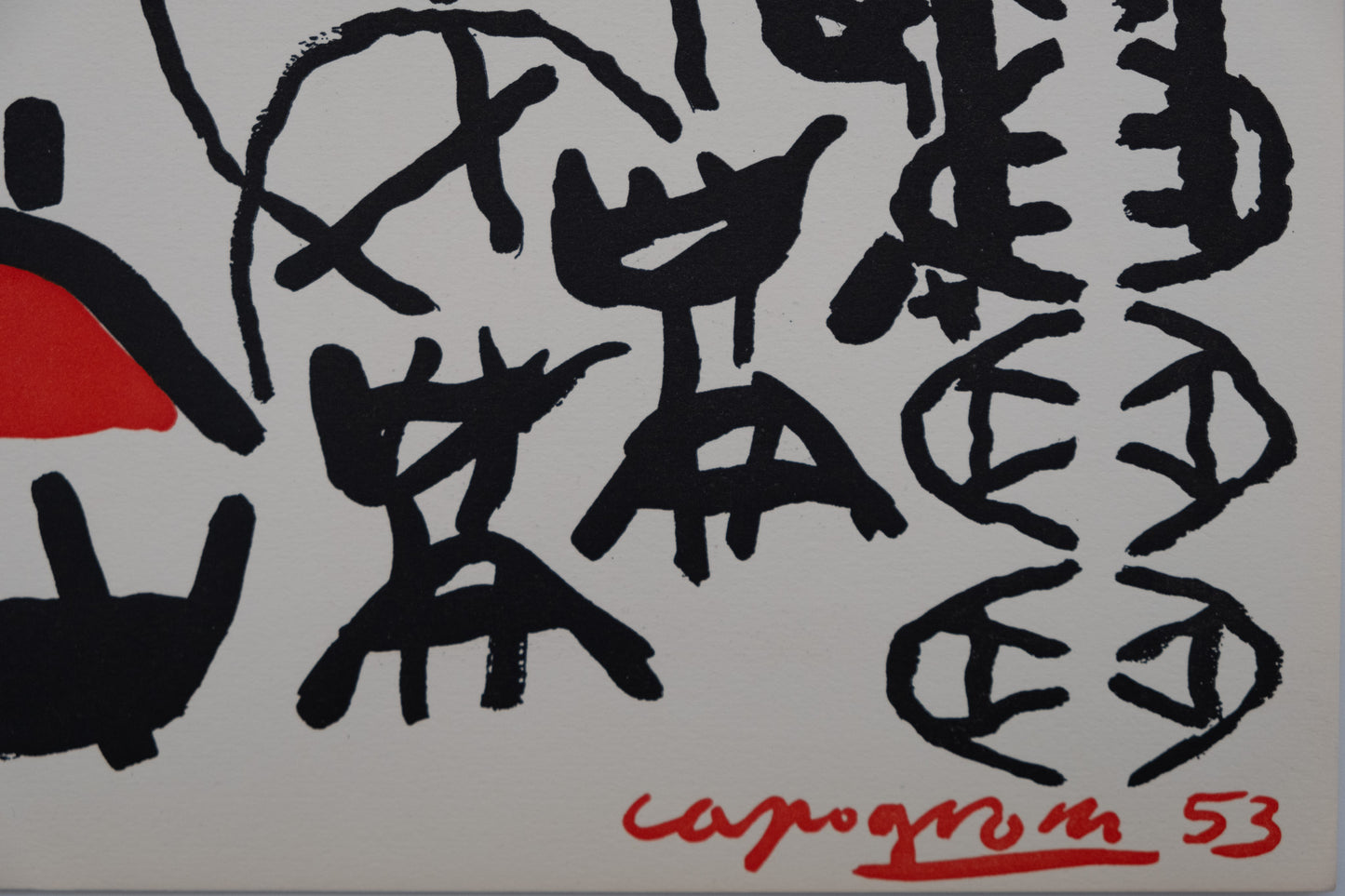 Giuseppe CAPOGROSSI : Chemin de croix - Lithographie originale signée