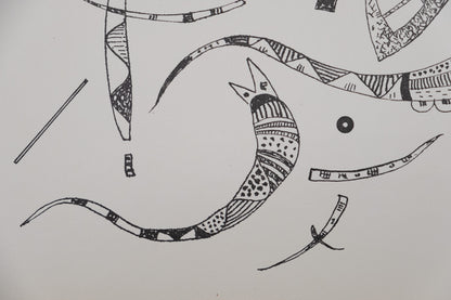 Vassily KANDINSKY : Composition animale - Lithographie signée