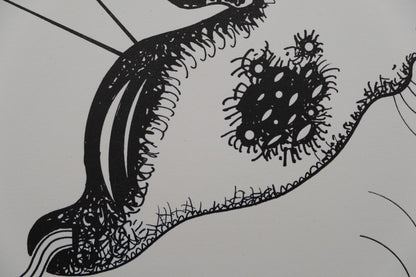 Vassily KANDINSKY : Composition aux deux visages - Lithographie signée