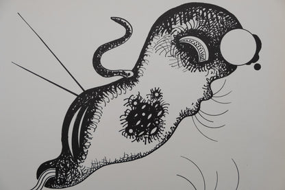 Vassily KANDINSKY : Composition aux deux visages - Lithographie signée