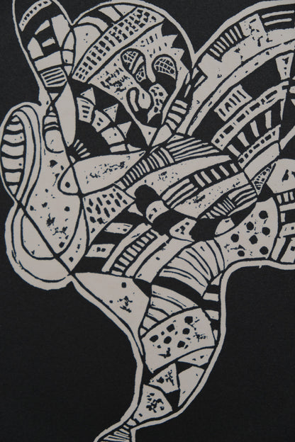 Vassily KANDINSKY : Composition - Gravure originale signée