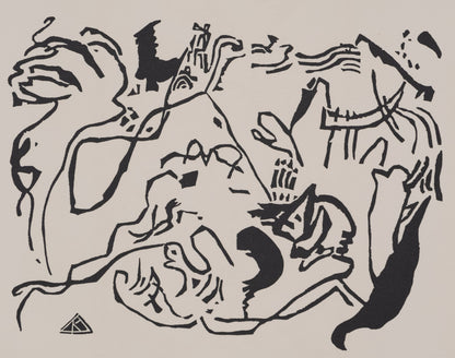 Vassily KANDINSKY : Jour du jugement - Gravure originale signée