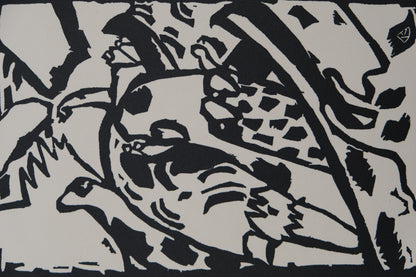 Vassily KANDINSKY : Improvisation 7 - Gravure originale signée
