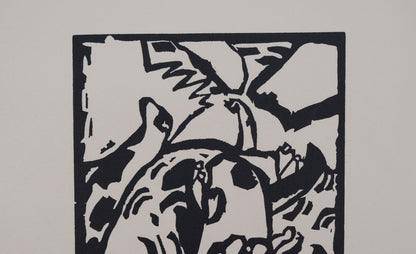 Vassily KANDINSKY : Improvisation 7 - Gravure originale signée