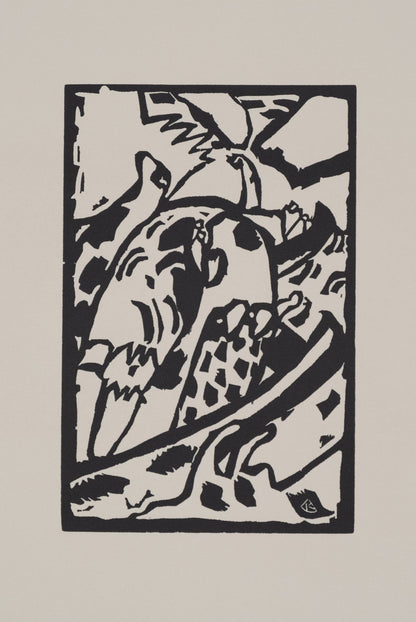 Vassily KANDINSKY : Improvisation 7 - Gravure originale signée