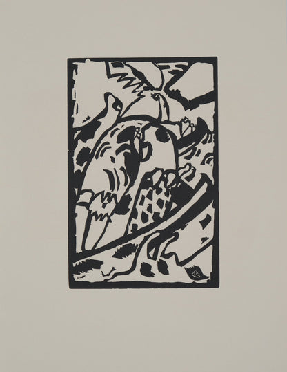 Vassily KANDINSKY : Improvisation 7 - Gravure originale signée