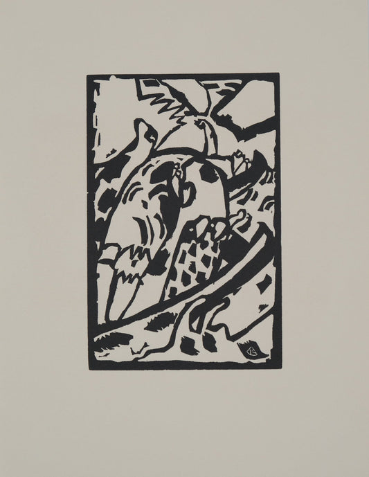 Vassily KANDINSKY : Improvisation 7 - Gravure originale signée