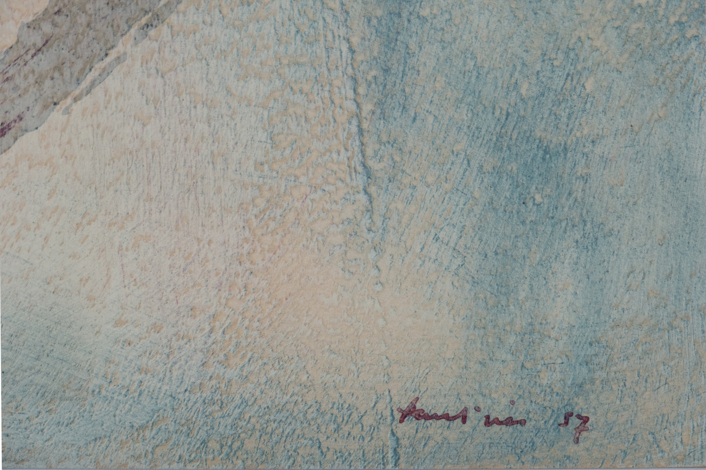 Jean FAUTRIER : Annabelle Nue - Lithographie originale signée