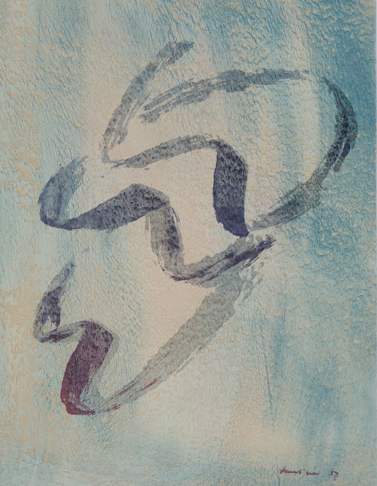 Jean FAUTRIER : Annabelle Nue - Lithographie originale signée