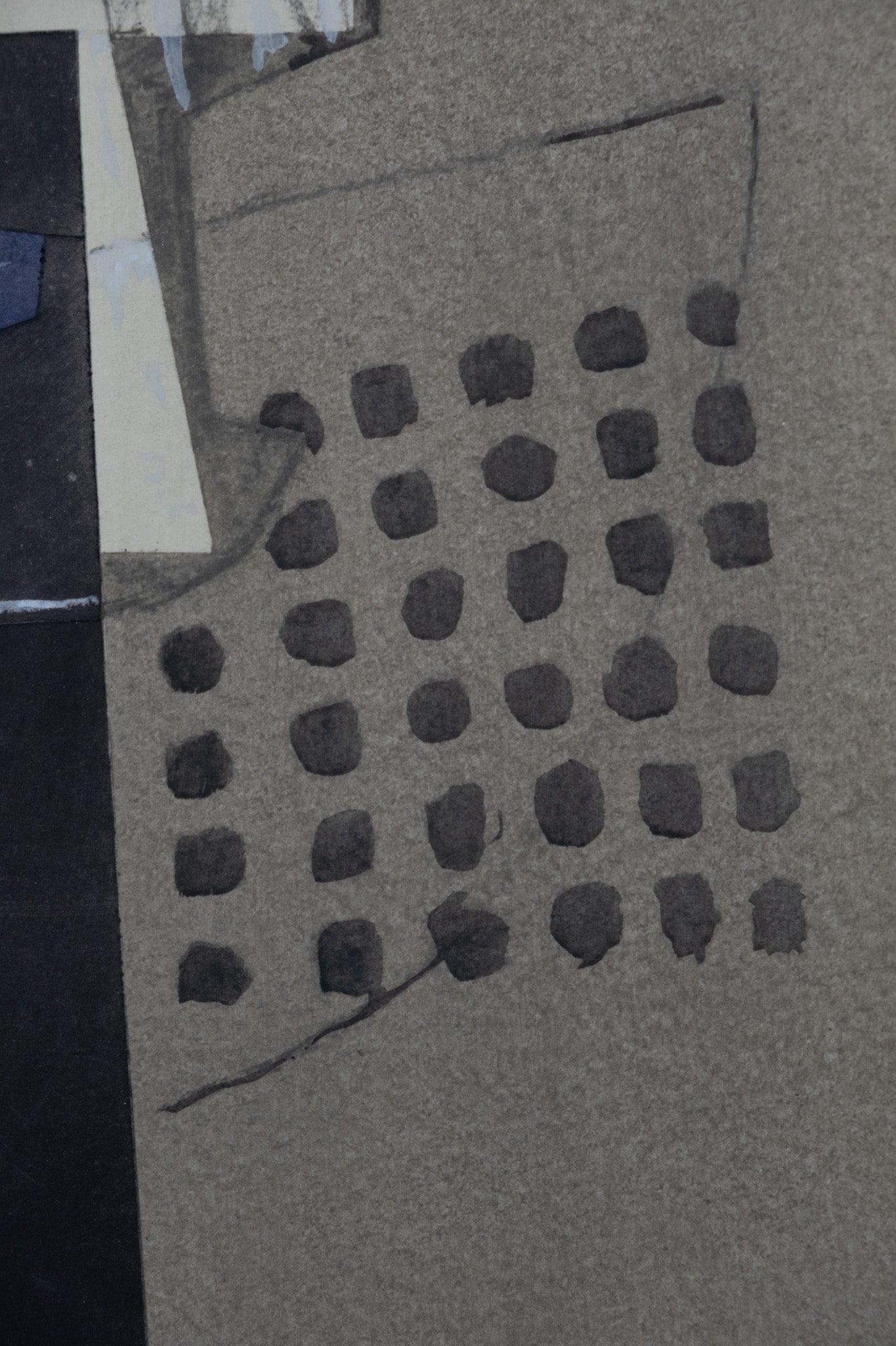Henri LAURENS : Papier collé à la guitare - Lithographie originale