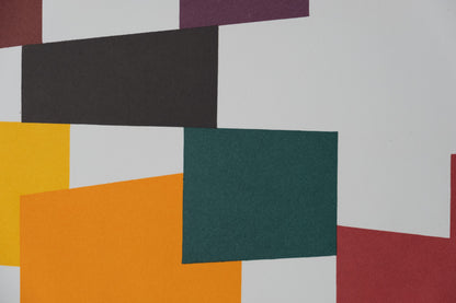 Yaacov AGAM : Composition géométrique - Lithographie originale