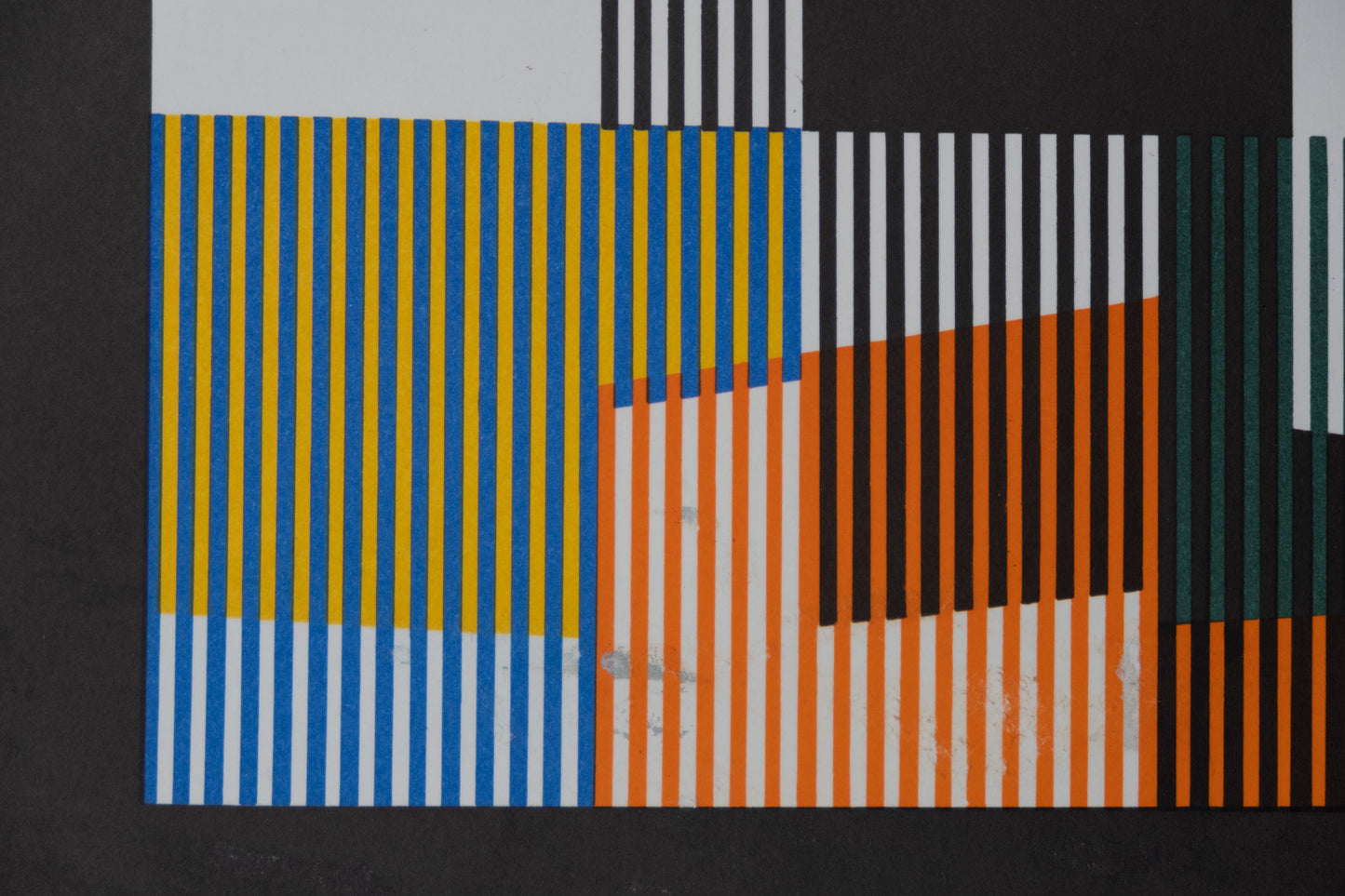 Yaacov AGAM : Illusion d'optique - Lithographie originale