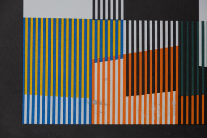 Yaacov AGAM : Illusion d'optique - Lithographie originale