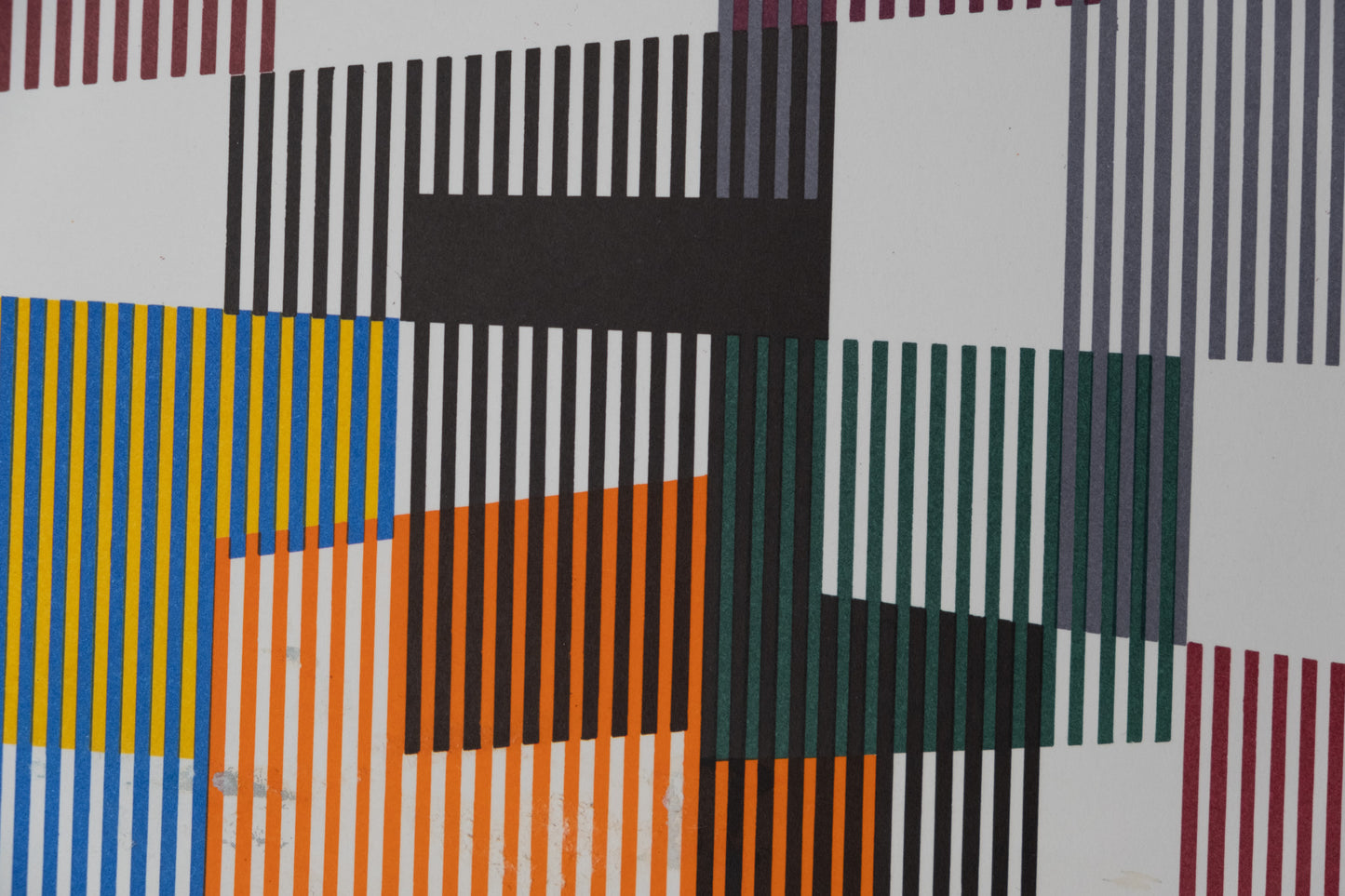 Yaacov AGAM : Illusion d'optique - Lithographie originale